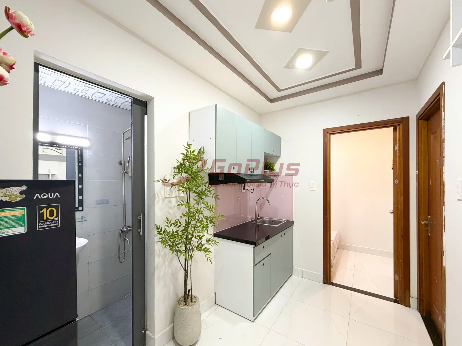 Cho thuê 2PN 40m² Thích Quảng Đức, Phường Đức Nhuận · 8,2 triệu/tháng — ảnh 1