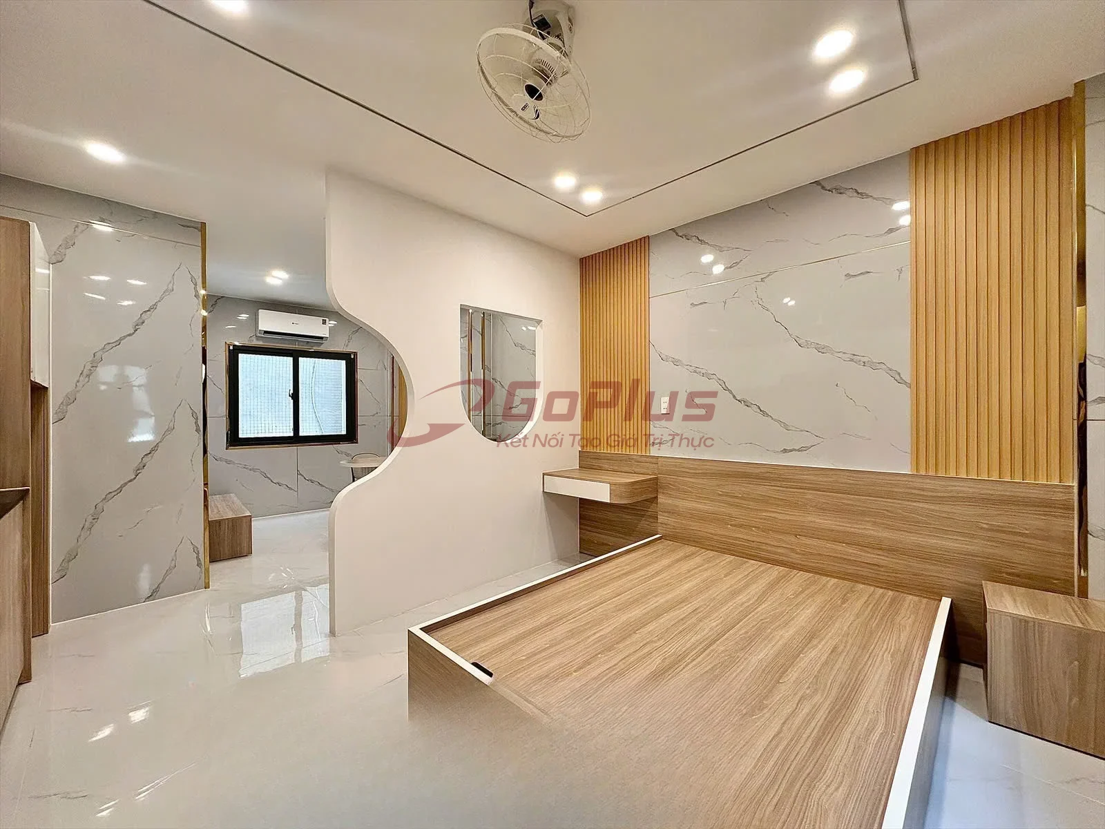 Cho thuê Studio 30m² Quang Trung, Phường Thông Tây Hội · 6,8 triệu/tháng — ảnh 2