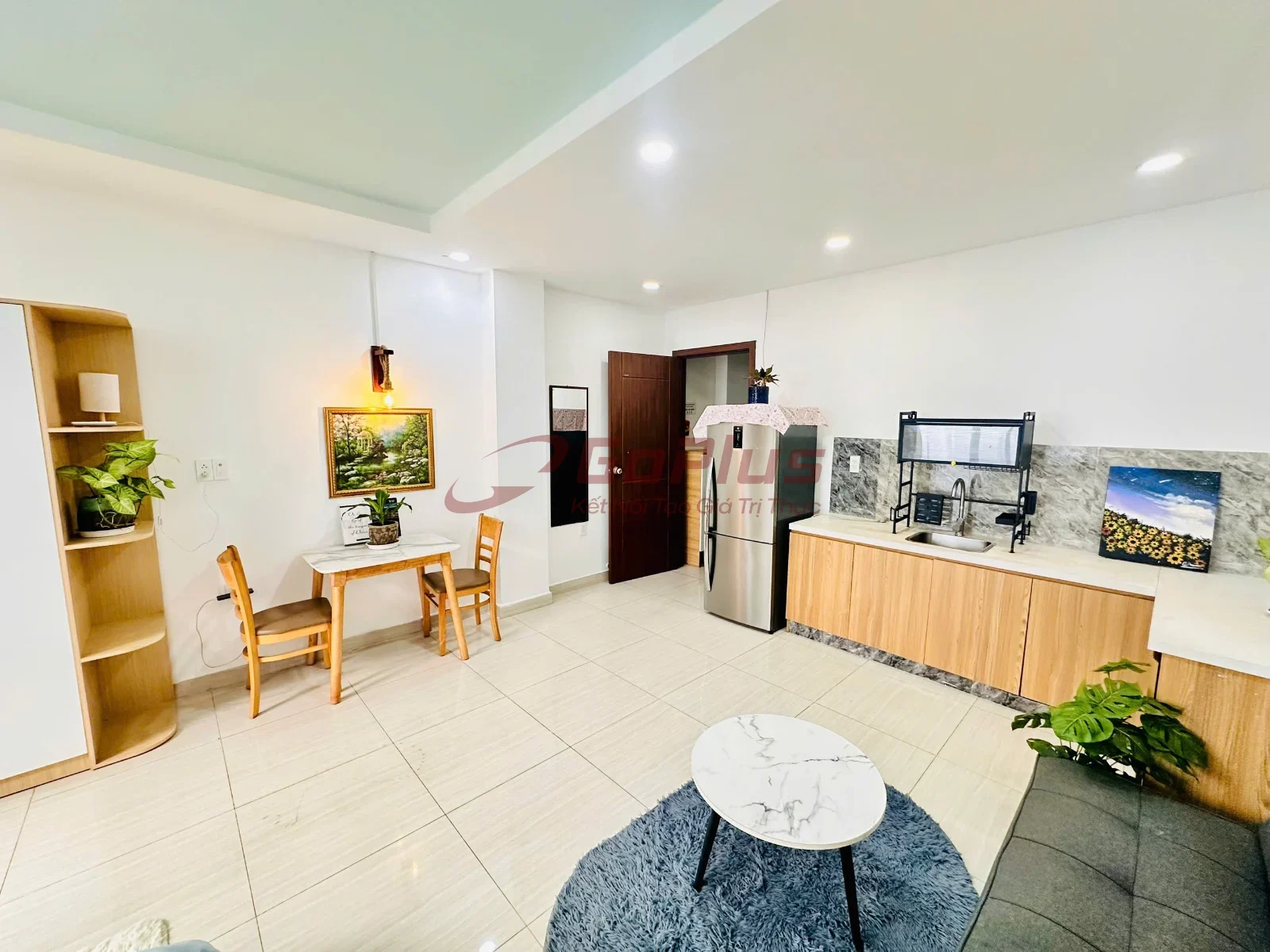 Cho thuê Studio 20m² Đinh Công Tráng, Phường Tân Định · 9 triệu/tháng — ảnh 3