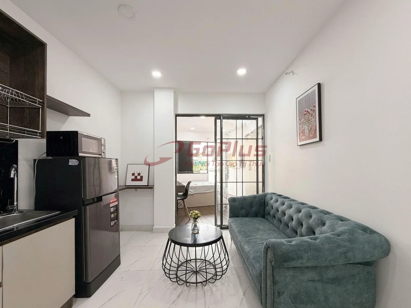 Cho thuê 1PN 20m² Trần Kế Xương, Phường Cầu Kiệu · 9 triệu/tháng — ảnh 2
