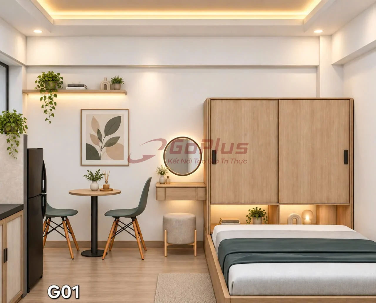 Cho thuê Studio 20m² Nguyễn Đức Ngữ, Phường Chánh Hưng · 6,5 triệu/tháng — ảnh 3