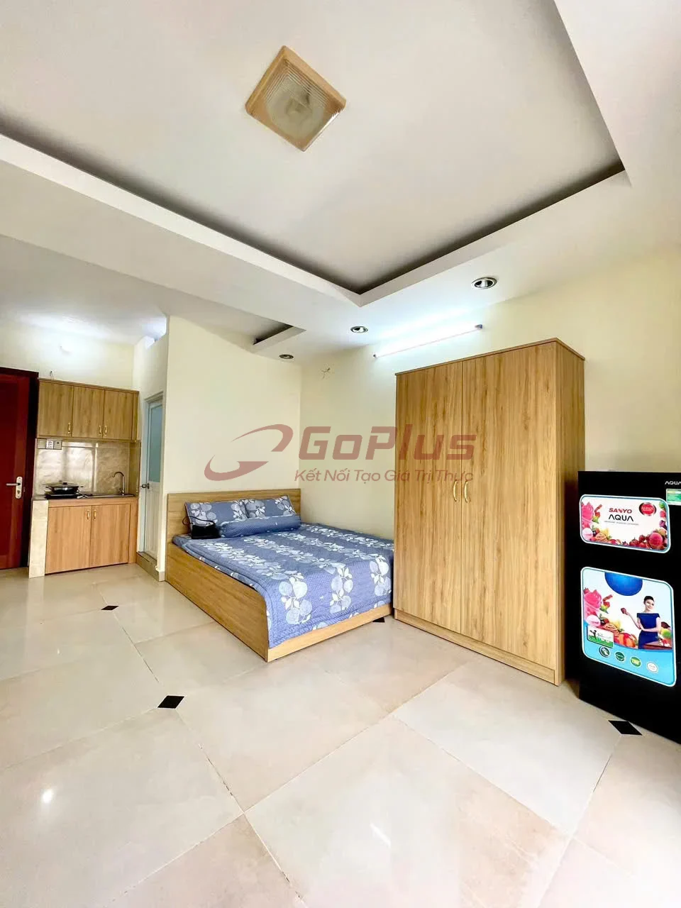 Cho thuê Studio 20m² Quang Trung, Phường Thông Tây Hội · 6 triệu/tháng — ảnh 1