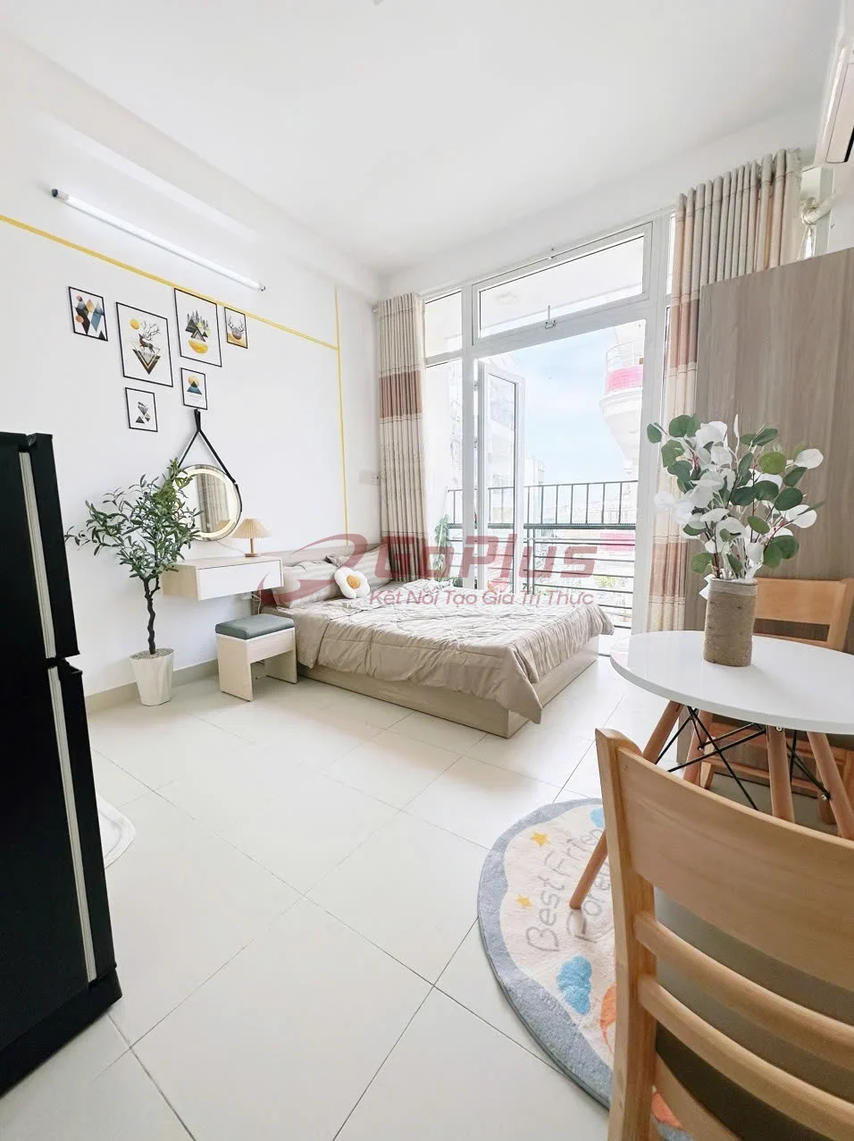 Cho thuê 1PN 30m² Trần Thái Tông, Phường Tân Sơn · 6,3 triệu/tháng — ảnh 2