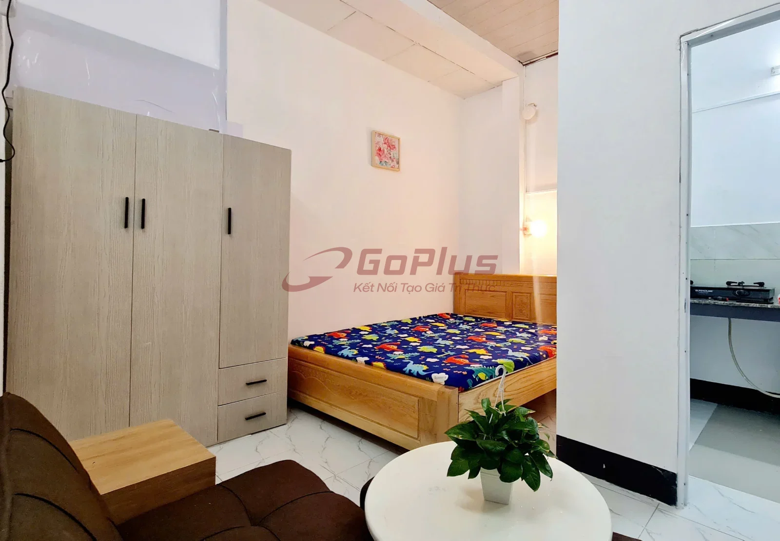 Cho thuê 1PN 24m² Nguyễn Hữu Cảnh, Phường Thạnh Mỹ Tây · 4,9 triệu/tháng — ảnh 3