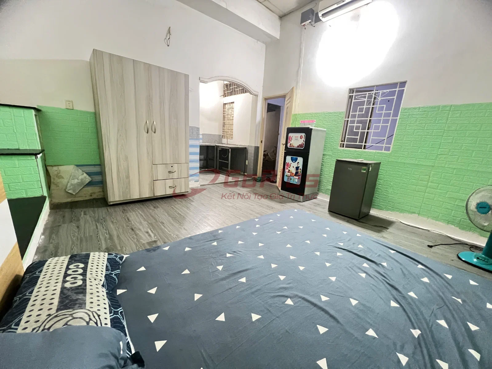 Cho thuê Studio 20m² Đường Số 21, Phường Thông Tây Hội · 3,8 triệu/tháng — ảnh 1