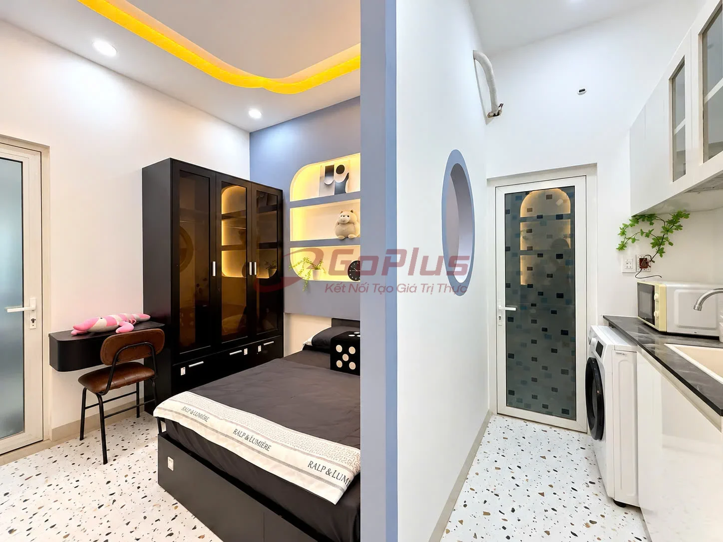 Cho thuê 1PN 30m² Ni Sư Huỳnh Liên, Phường Bảy Hiền · 5,8 triệu/tháng — ảnh 3