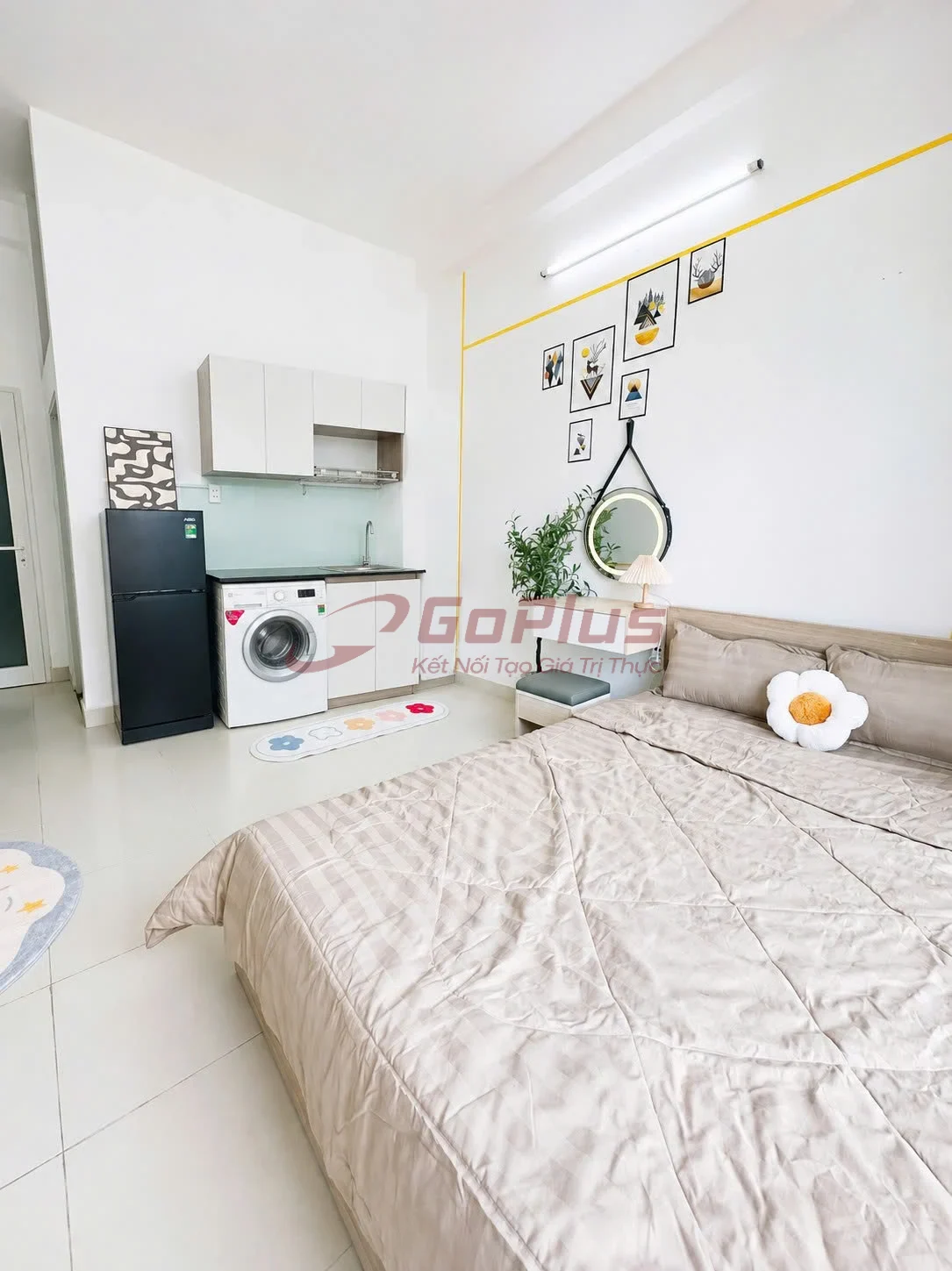 Cho thuê Studio 20m² Trần Thái Tổ, Phường Tân Sơn · 5,3 triệu/tháng — ảnh 3