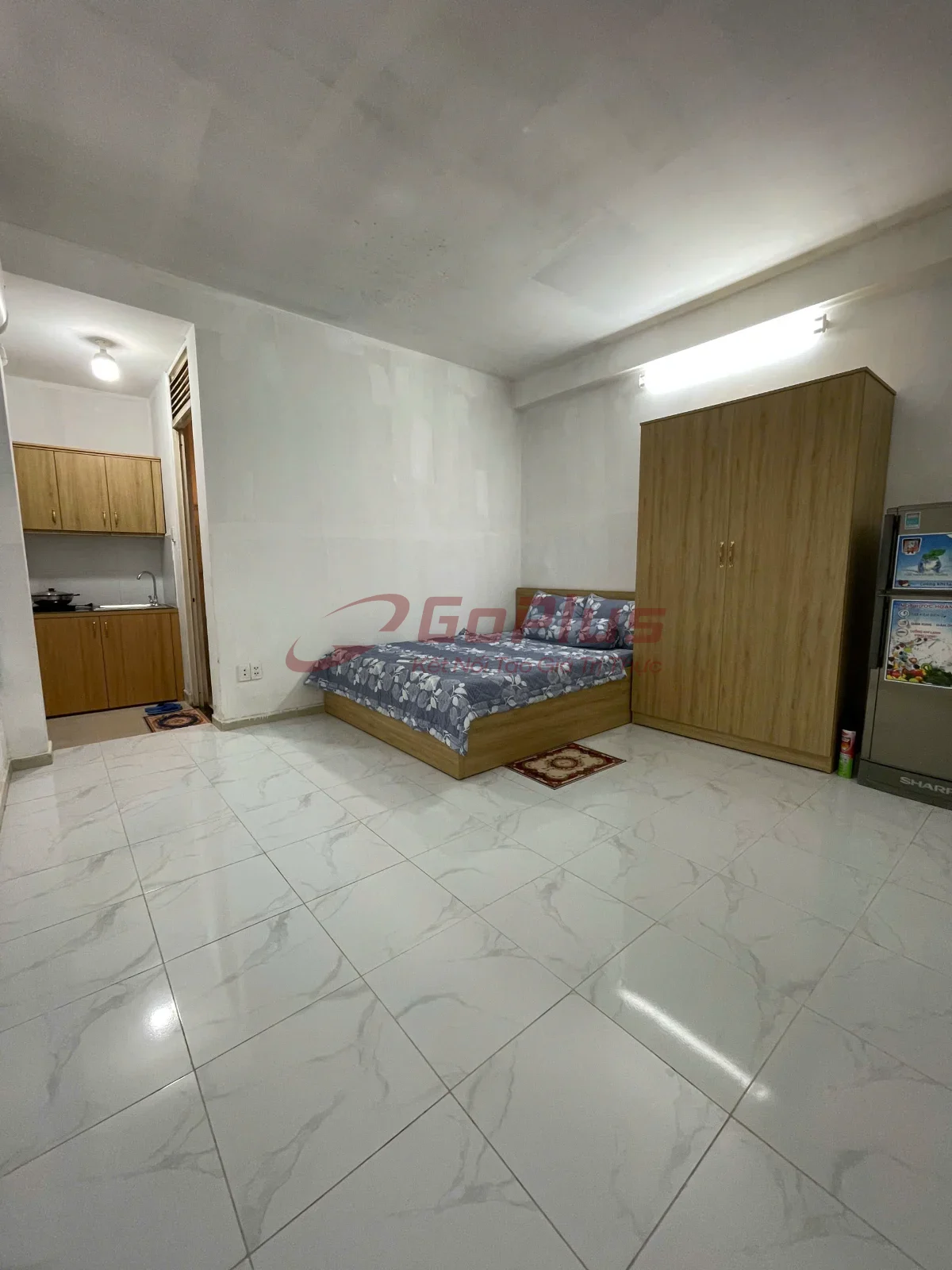Cho thuê Studio 20m² Quang Trung, Phường Thông Tây Hội · 4,5 triệu/tháng — ảnh 1