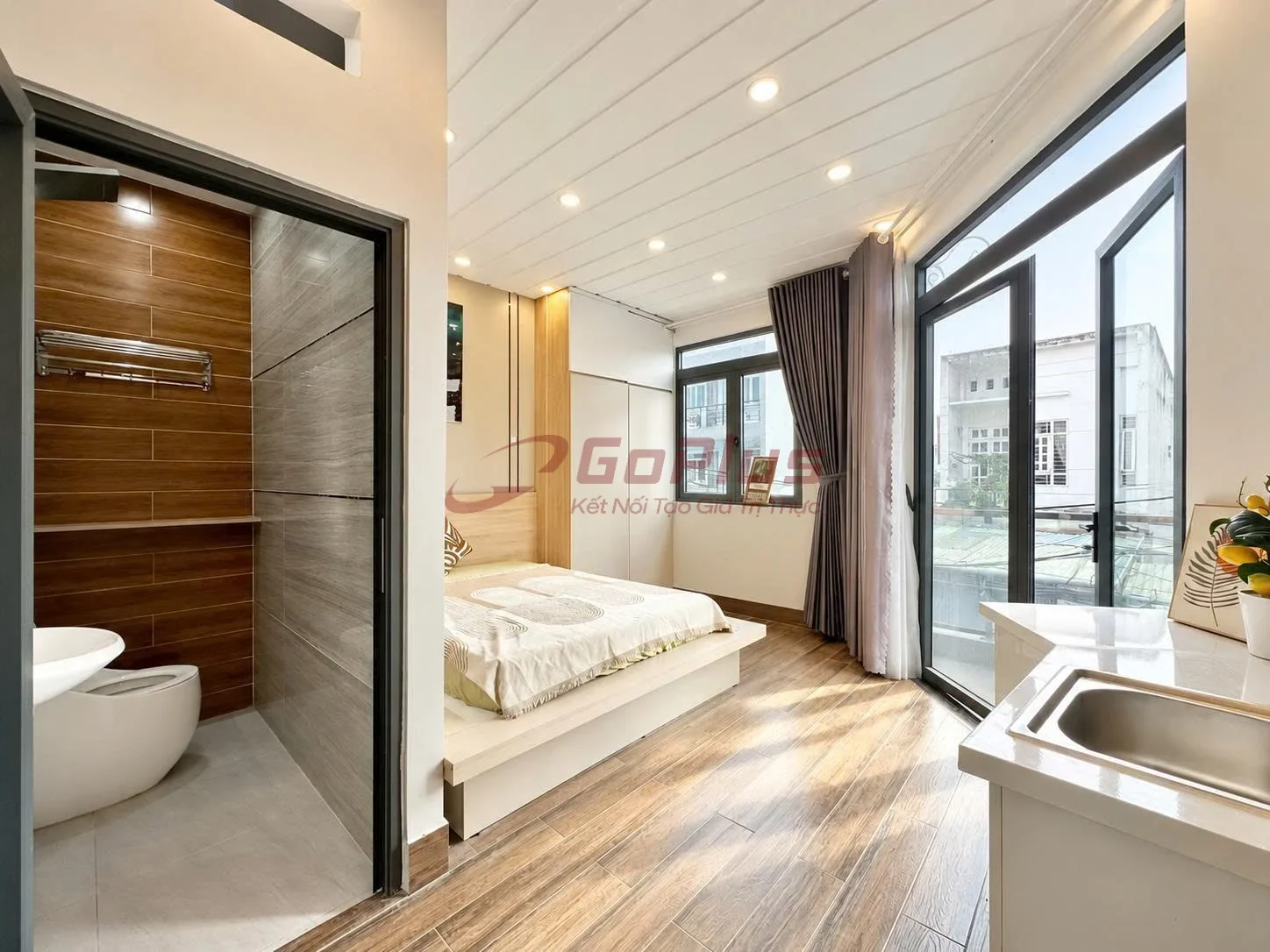 Cho thuê Studio 16m² Lê Văn Thọ, Phường Thông Tây Hội · 6,2 triệu/tháng — ảnh 3