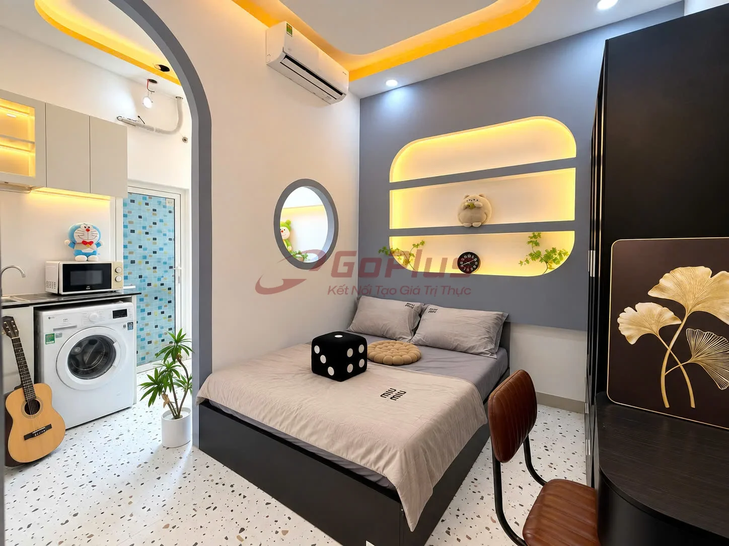 Cho thuê 1PN 30m² Ni Sư Huỳnh Liên, Phường Bảy Hiền · 6 triệu/tháng — ảnh 2