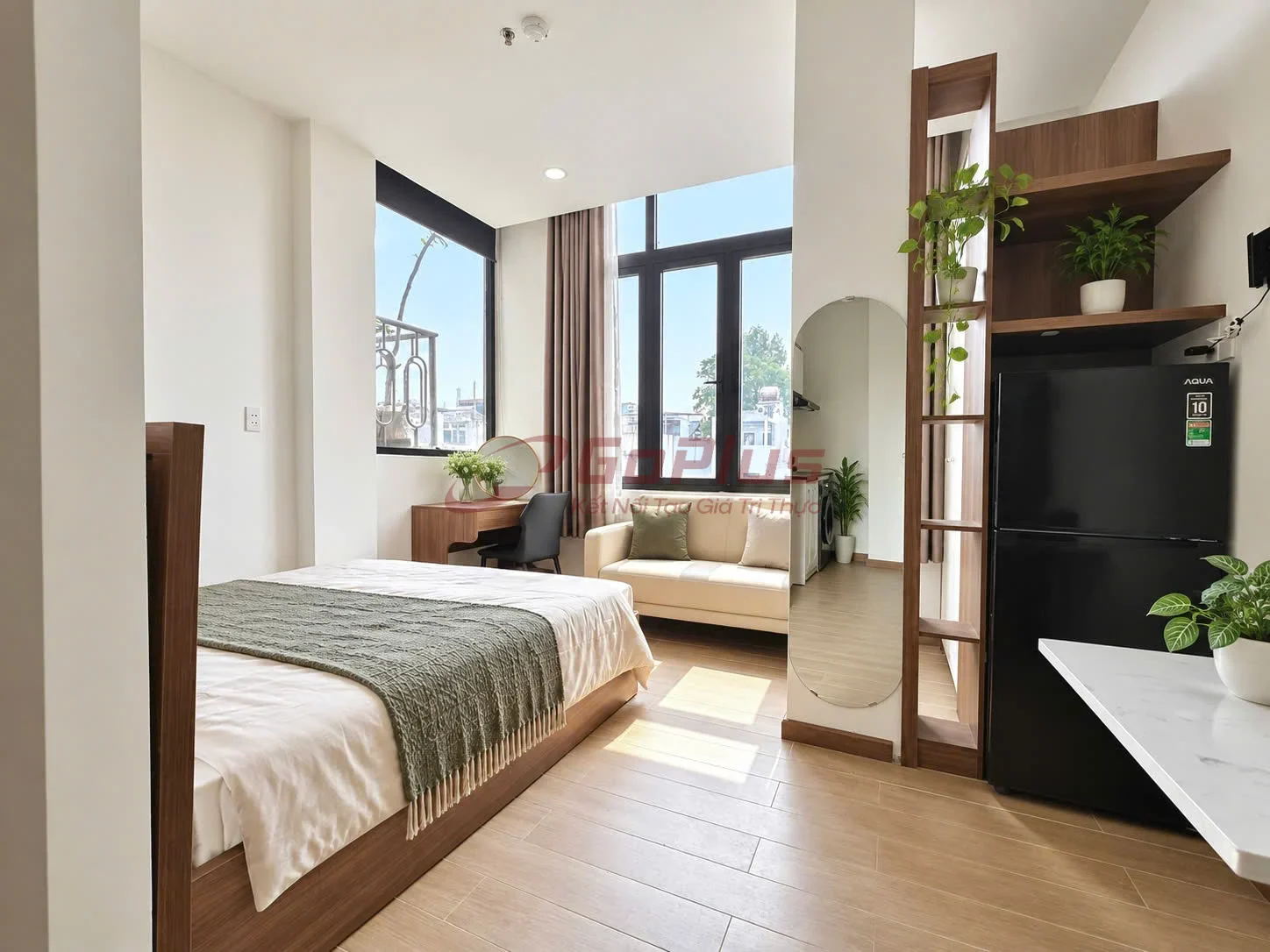 Cho thuê Studio 20m² Ldt, Phường Hạnh Thông · 7,8 triệu/tháng — ảnh 3