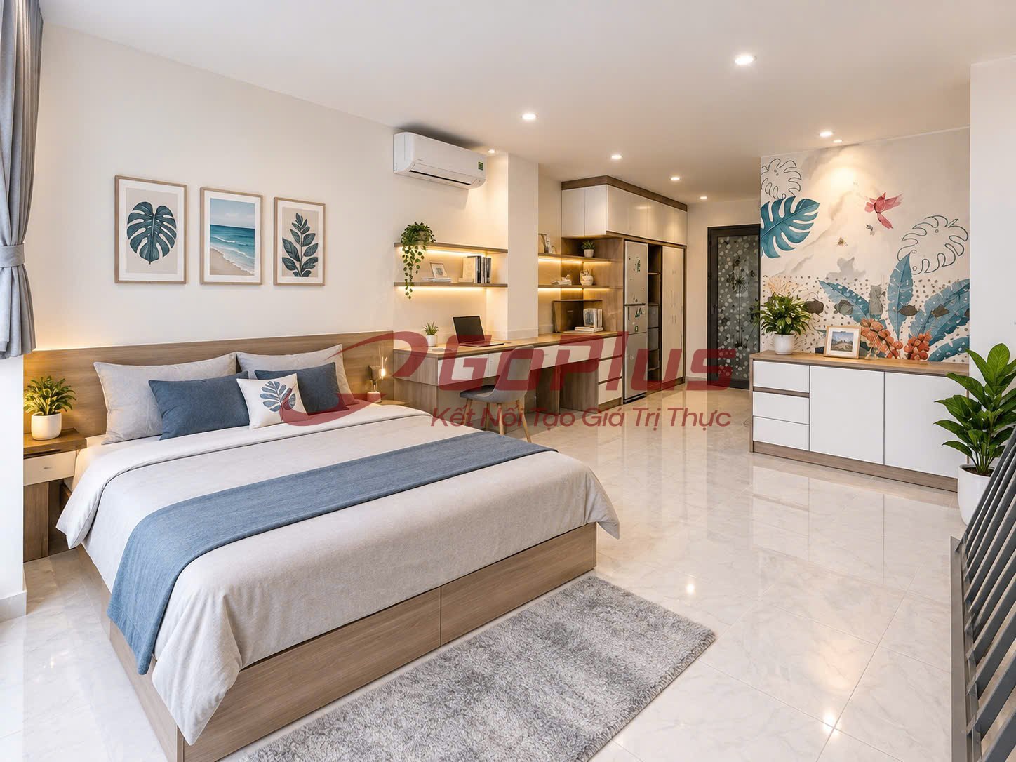 Cho thuê Studio 20m² Quang Trung, Phường An Hội Tây · 6 triệu/tháng — ảnh 1