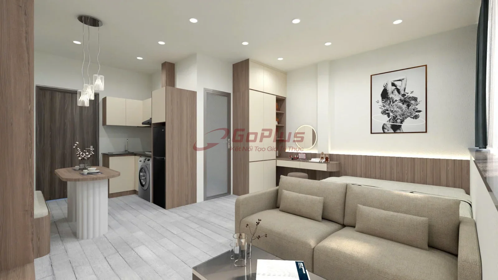 Cho thuê 1PN 30m² 672A59-60 Phan Văn Trị, Phường Gò Vấp · 10,5 triệu/tháng — ảnh 2