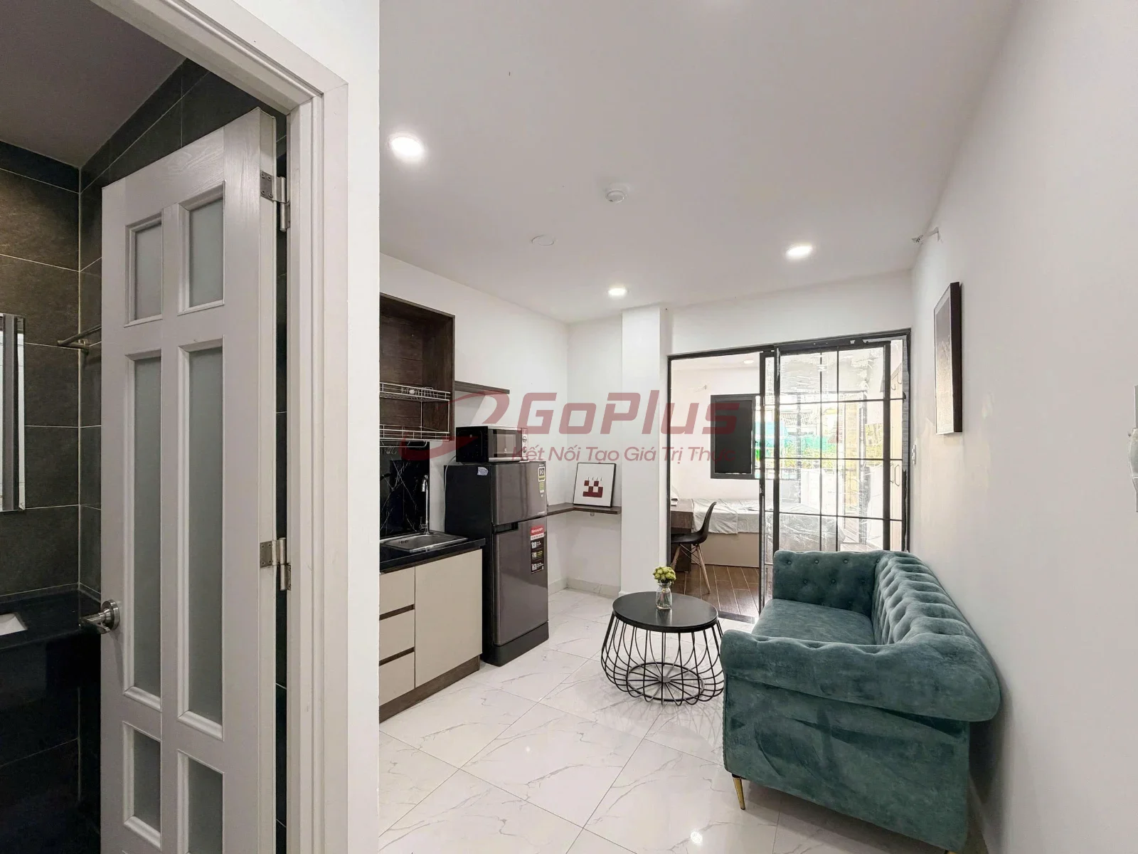 Cho thuê 1PN 20m² Trần Kế Xương, Phường Cầu Kiệu · 9 triệu/tháng — ảnh 1