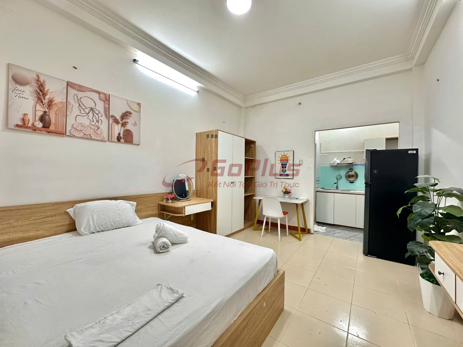 Studio 20m² for rent in Nguyễn Hữu Cảnh, Phường Thạnh Mỹ Tây · 9 million VND/month — photo 2