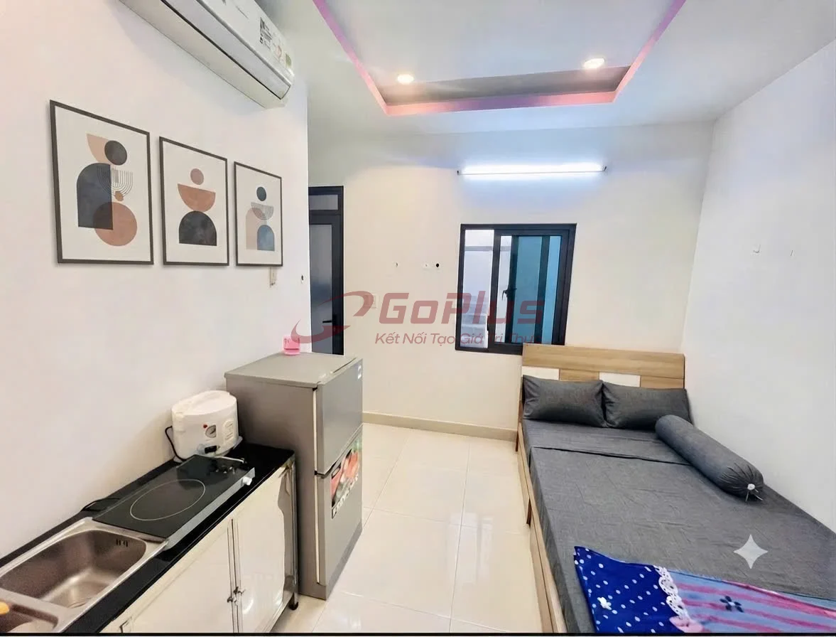 Cho thuê Studio 25m² Nơ Trang Long, Phường Bình Lợi Trung · 4,4 triệu/tháng — ảnh 1