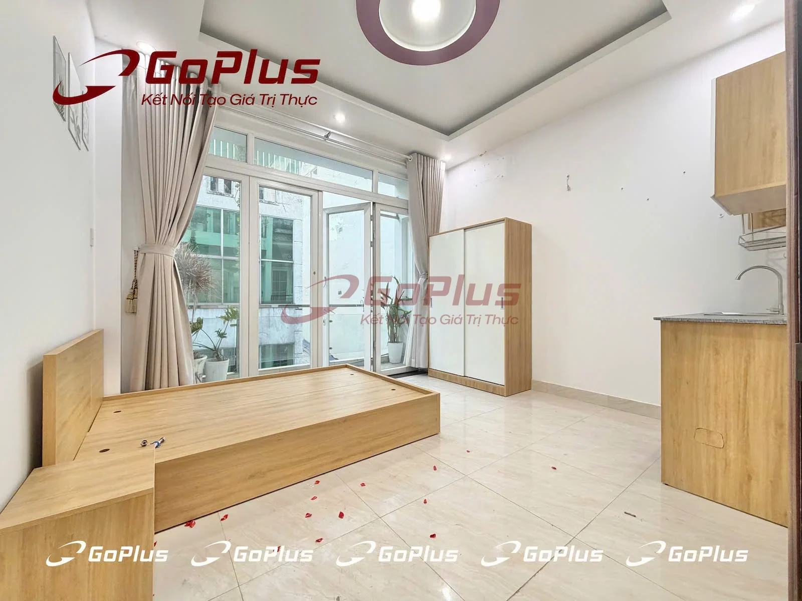 Cho thuê Studio 20m² Trần Thái Tông, Phường Tân Sơn · 5,7 triệu/tháng — ảnh 1