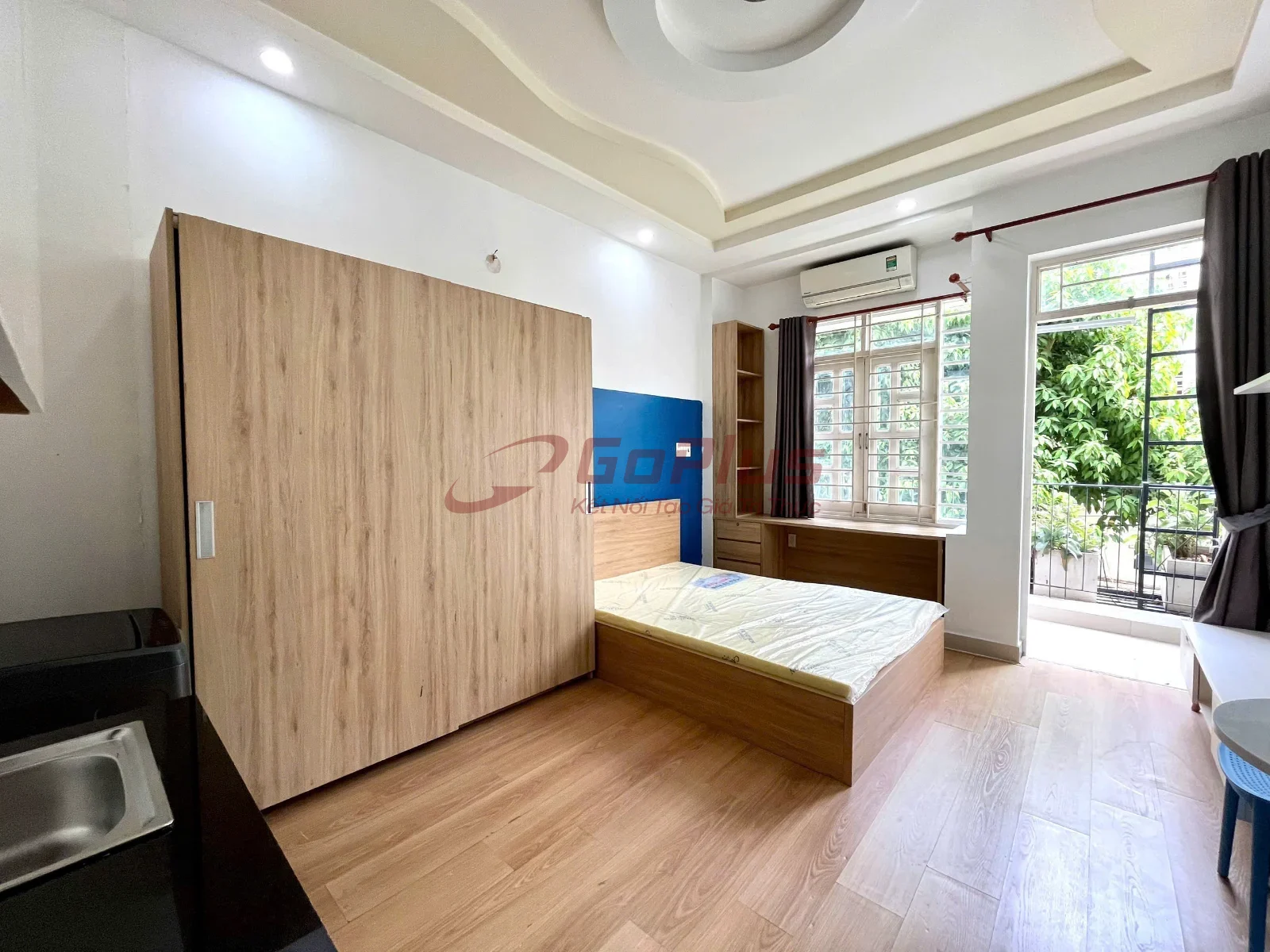 Cho thuê Studio 20m² Phạm Huy Thông, Phường Hạnh Thông · 5,7 triệu/tháng — ảnh 1