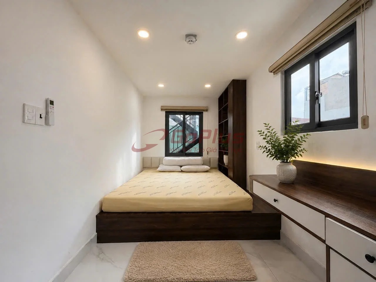 2BR 70m² for rent in Quang Trung, Phường Thông Tây Hội · 12.5 million VND/month — photo 3