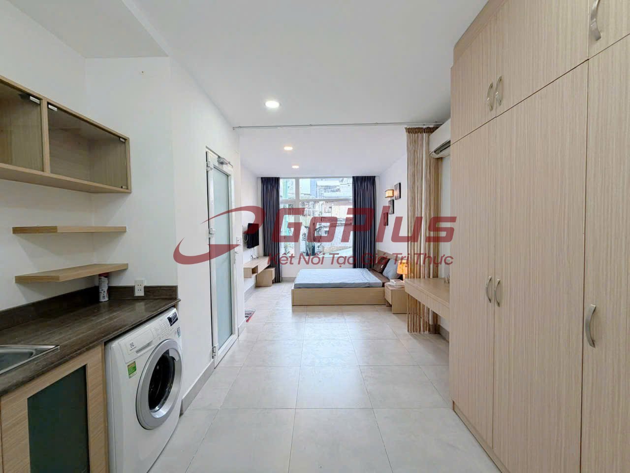 Cho thuê Studio 20m² Đề Thám, Phường Bến Thành · 9,8 triệu/tháng — ảnh 3