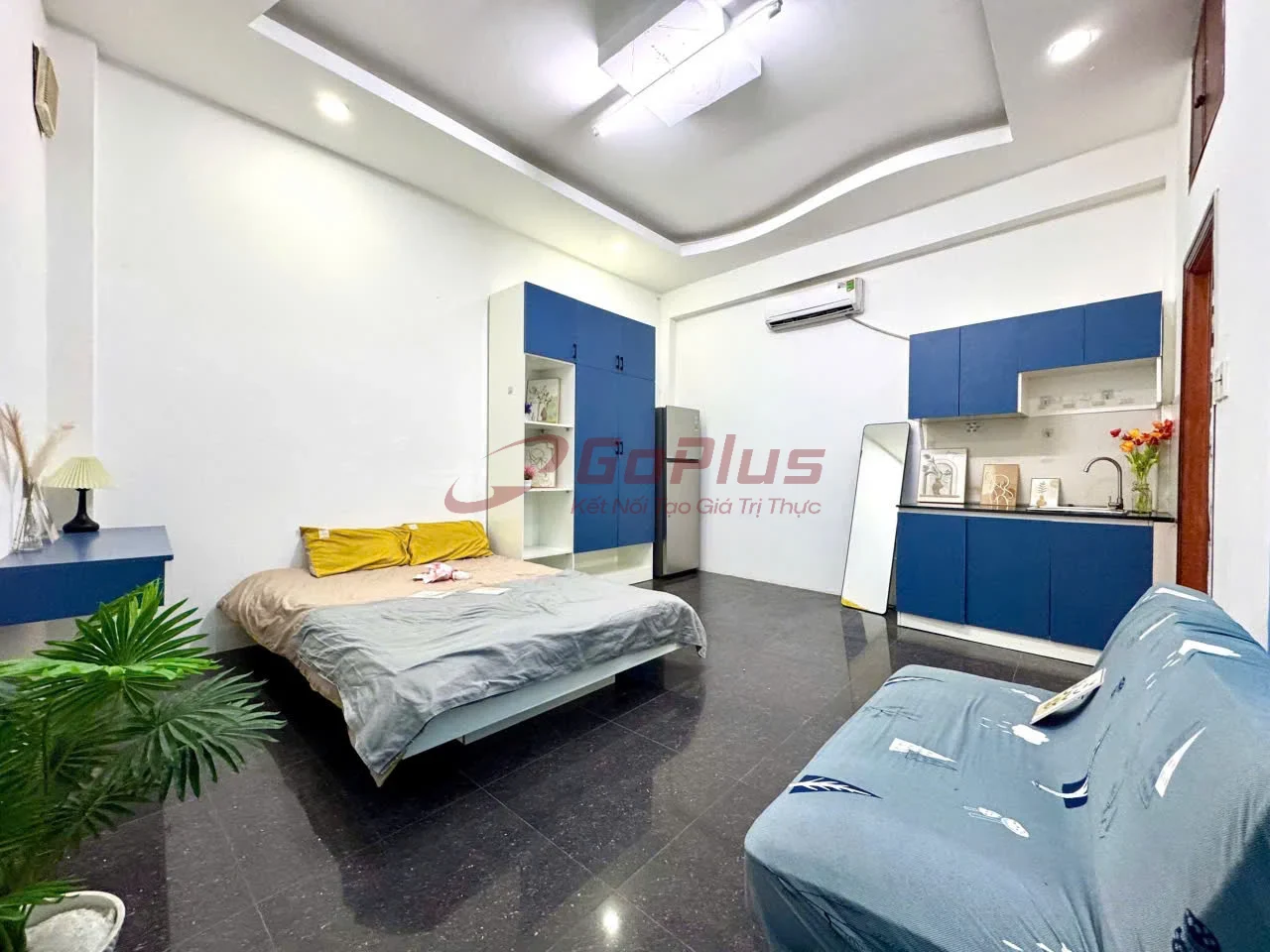 Studio 20m² for rent in 106bis Nguyễn Văn Cừ, Phường Cầu Ông Lãnh · 7 million VND/month — photo 1