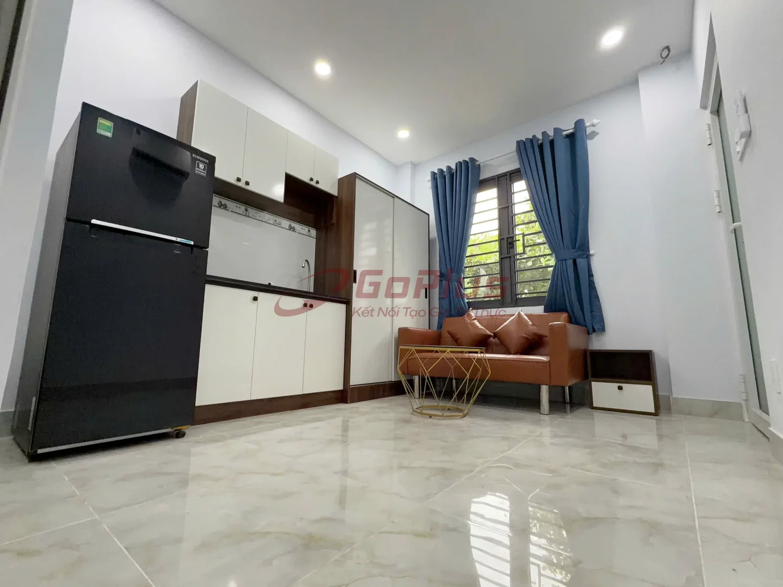 Cho thuê Studio 35m² Phạm Huy Thông, Phường Thông Tây Hội · 5,5 triệu/tháng — ảnh 1
