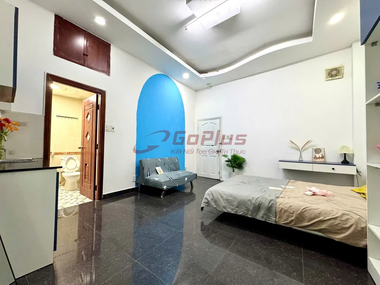 Studio 20m² for rent in 106bis Nguyễn Văn Cừ, Phường Cầu Ông Lãnh · 7 million VND/month — photo 3