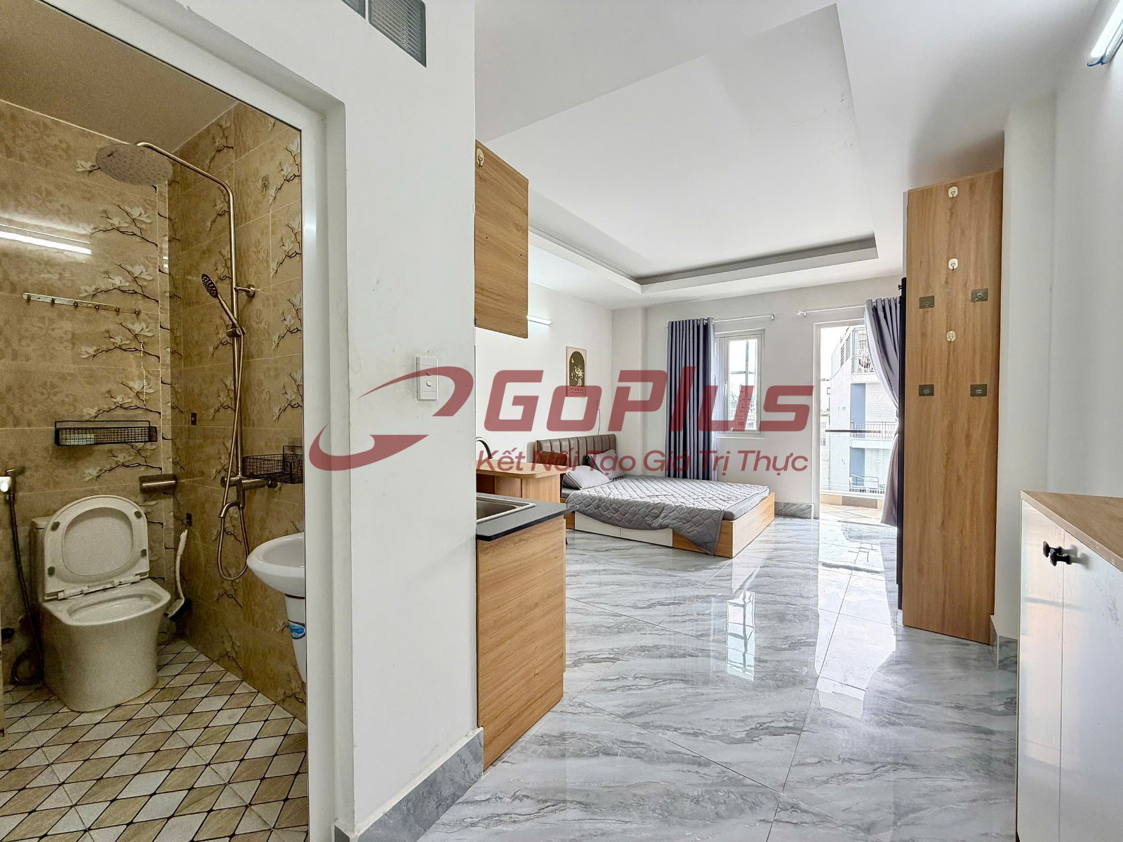 Cho thuê Studio 20m² Đường Số 11, Phường Thông Tây Hội · 6,8 triệu/tháng — ảnh 1