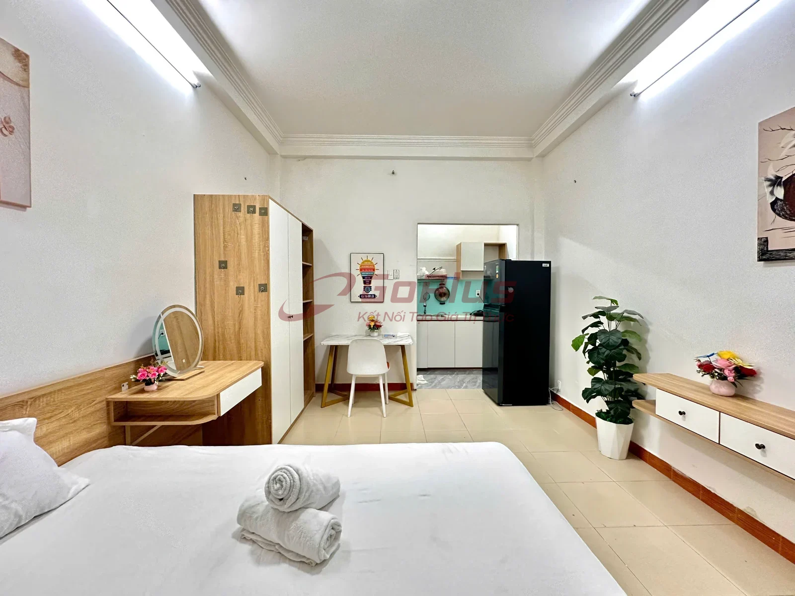 Studio 20m² for rent in Nguyễn Hữu Cảnh, Phường Thạnh Mỹ Tây · 9 million VND/month — photo 1
