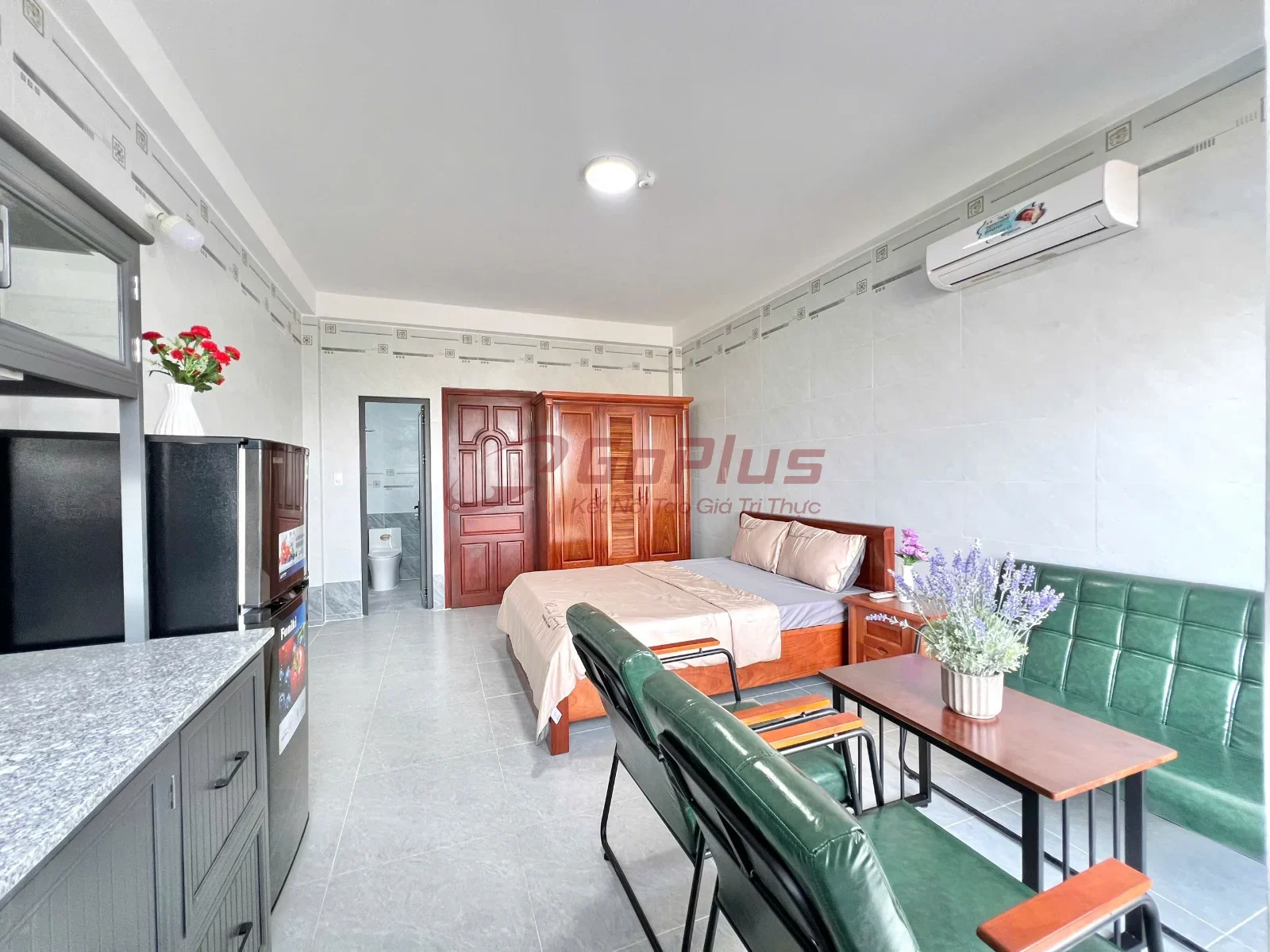 Cho thuê Studio 25m² Phan Huy Ích, Phường An Hội Tây · 6 triệu/tháng — ảnh 1