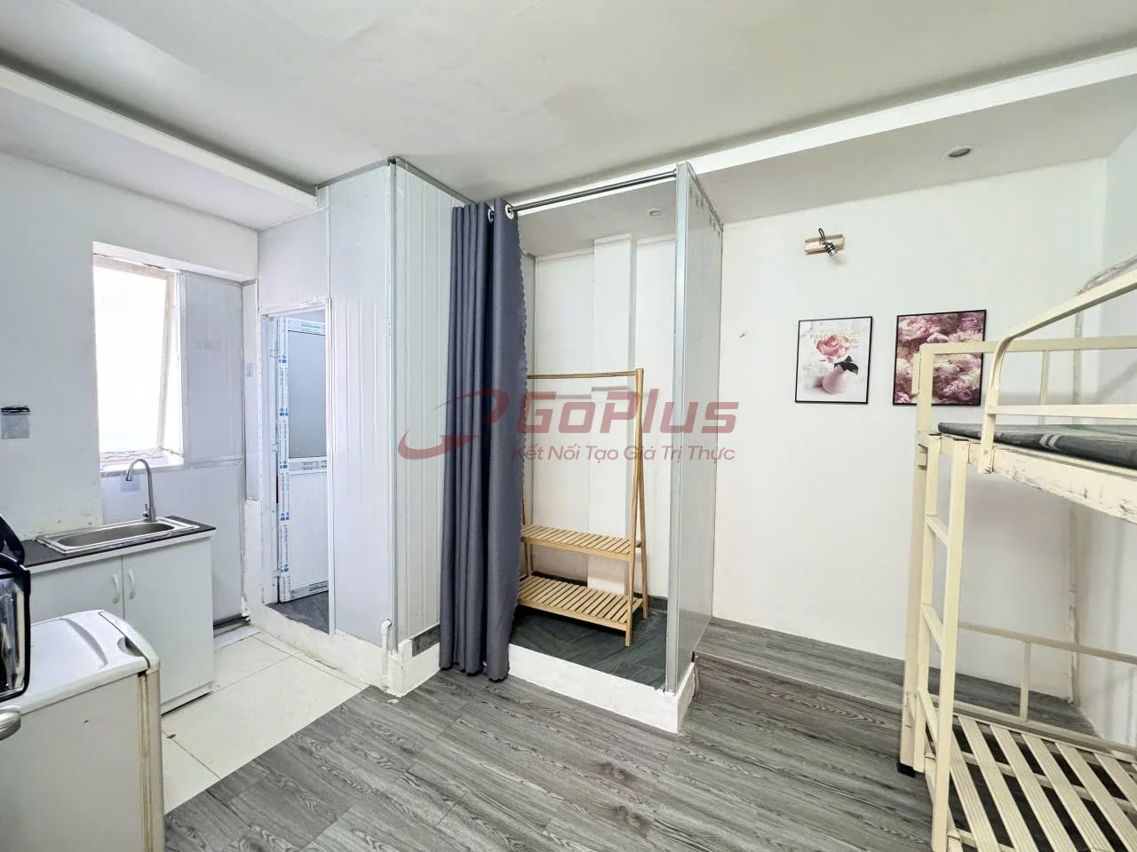 Studio 16m² for rent in 135/ Nguyễn Hữu Cảnh, Phường Thạnh Mỹ Tây · 4.2 million VND/month — photo 1