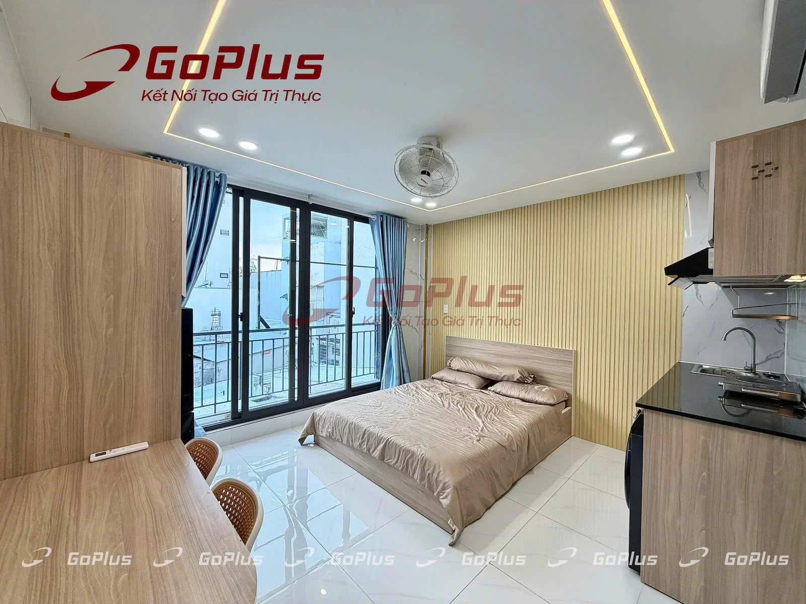 Studio 20m² for rent in Lê Văn Thọ, Phường Thông Tây Hội · 6.8 million VND/month — photo 1