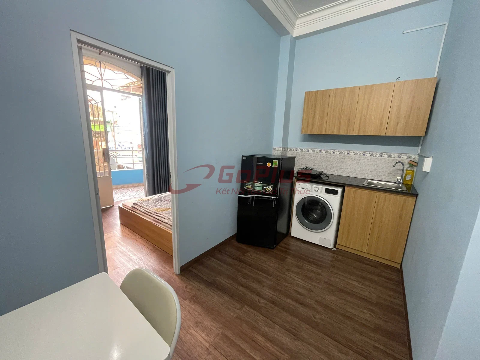Studio 25m² for rent in Âu Cơ, Phường Hòa Bình · 7.2 million VND/month — photo 3