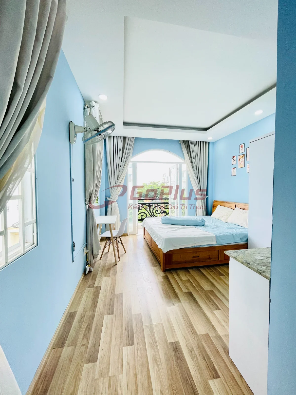 Cho thuê Studio 20m² Phan Văn Trị, Phường An Nhơn · 5,6 triệu/tháng — ảnh 1
