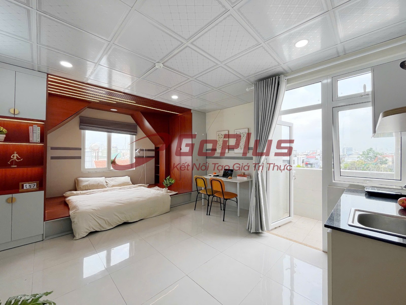 Cho thuê Studio 20m² Đặng Thùy Trâm, Phường Bình Lợi Trung · 8,5 triệu/tháng — ảnh 3