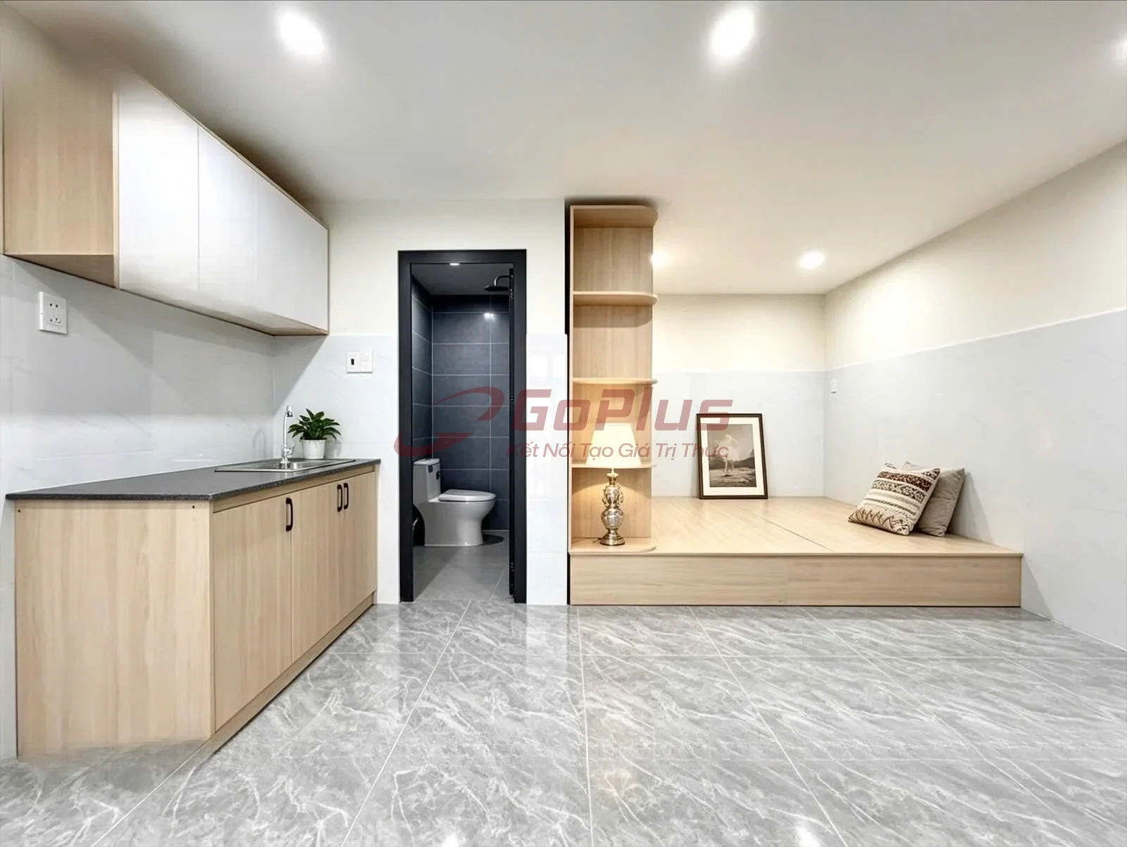 Studio 20m² for rent in A17 Tô Ký, Phường Trung Mỹ Tây · 4.2 million VND/month — photo 4