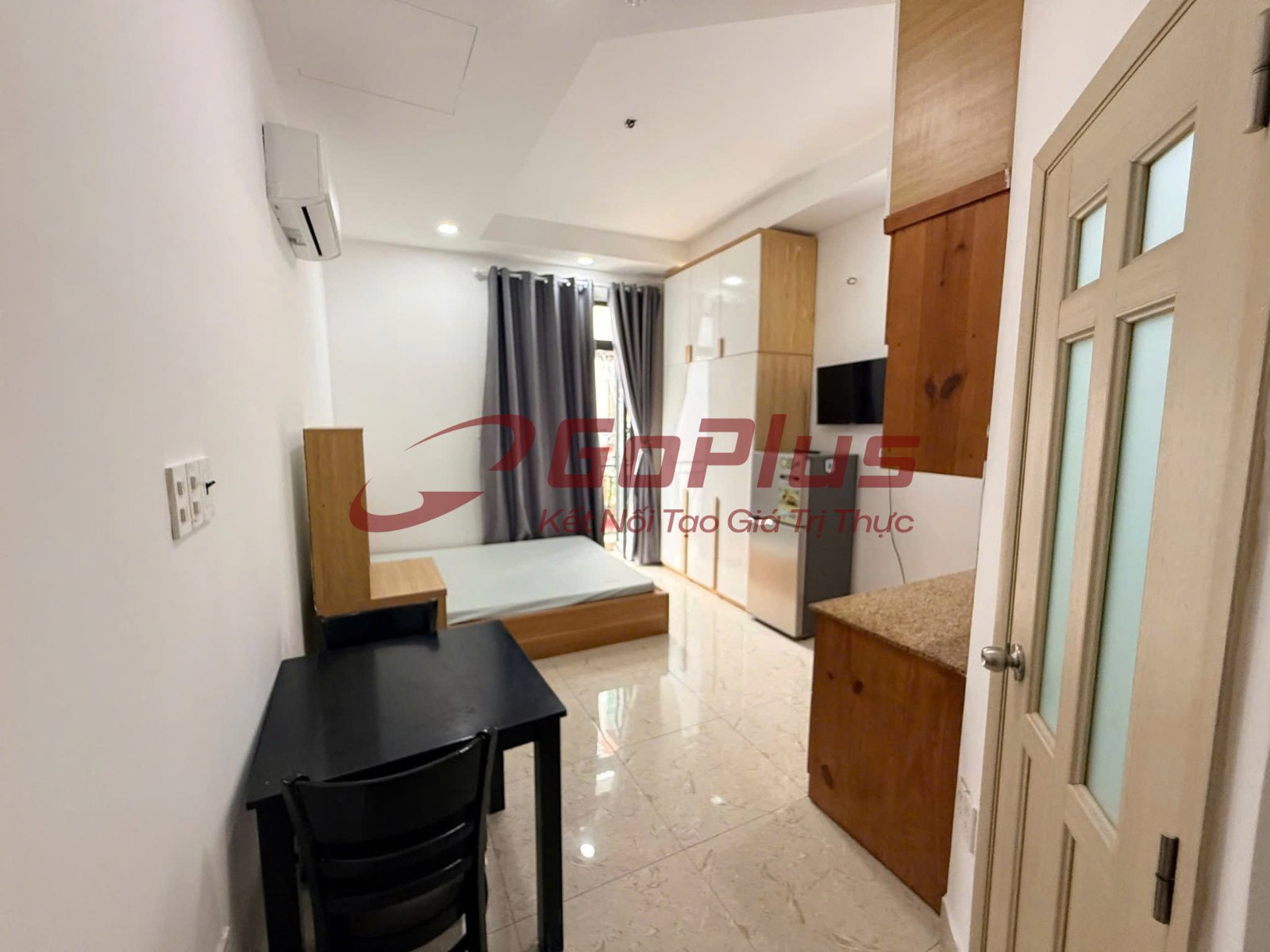 Cho thuê Studio 20m² Phó Đức Chính, Phường Gia Định · 6,4 triệu/tháng — ảnh 1