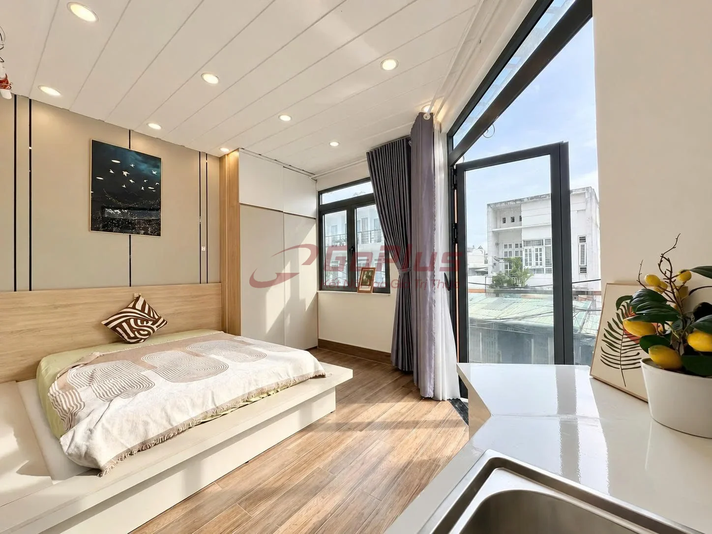 Cho thuê Studio 16m² Lê Văn Thọ, Phường Thông Tây Hội · 6,2 triệu/tháng — ảnh 1