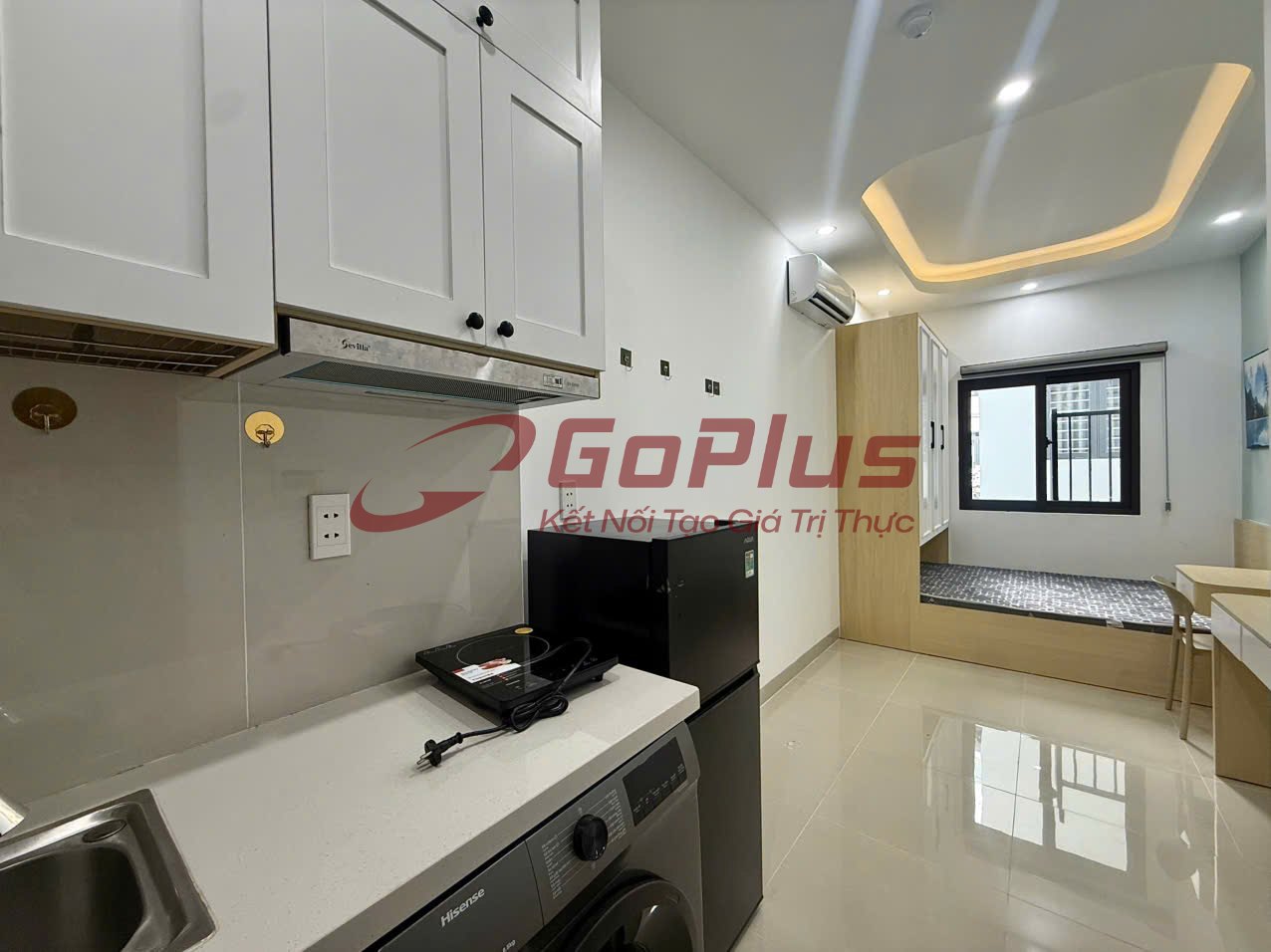 Cho thuê Studio 20m² Lê Văn Thọ, Phường Thông Tây Hội · 5,5 triệu/tháng — ảnh 4