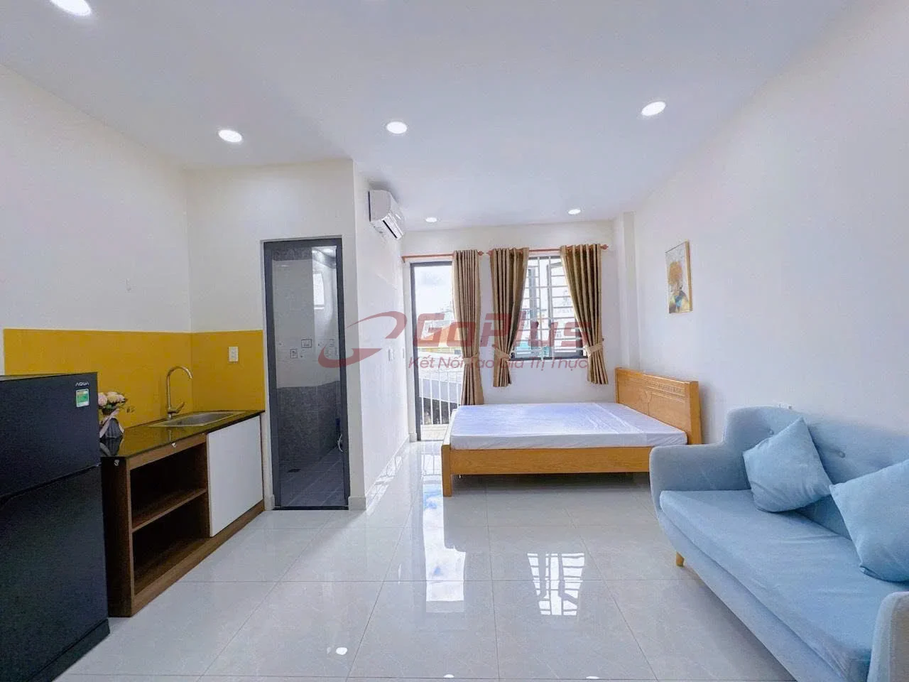 Studio 25m² for rent in Nguyễn Văn Đậu, Phường Bình Lợi Trung · 7.8 million VND/month — photo 1
