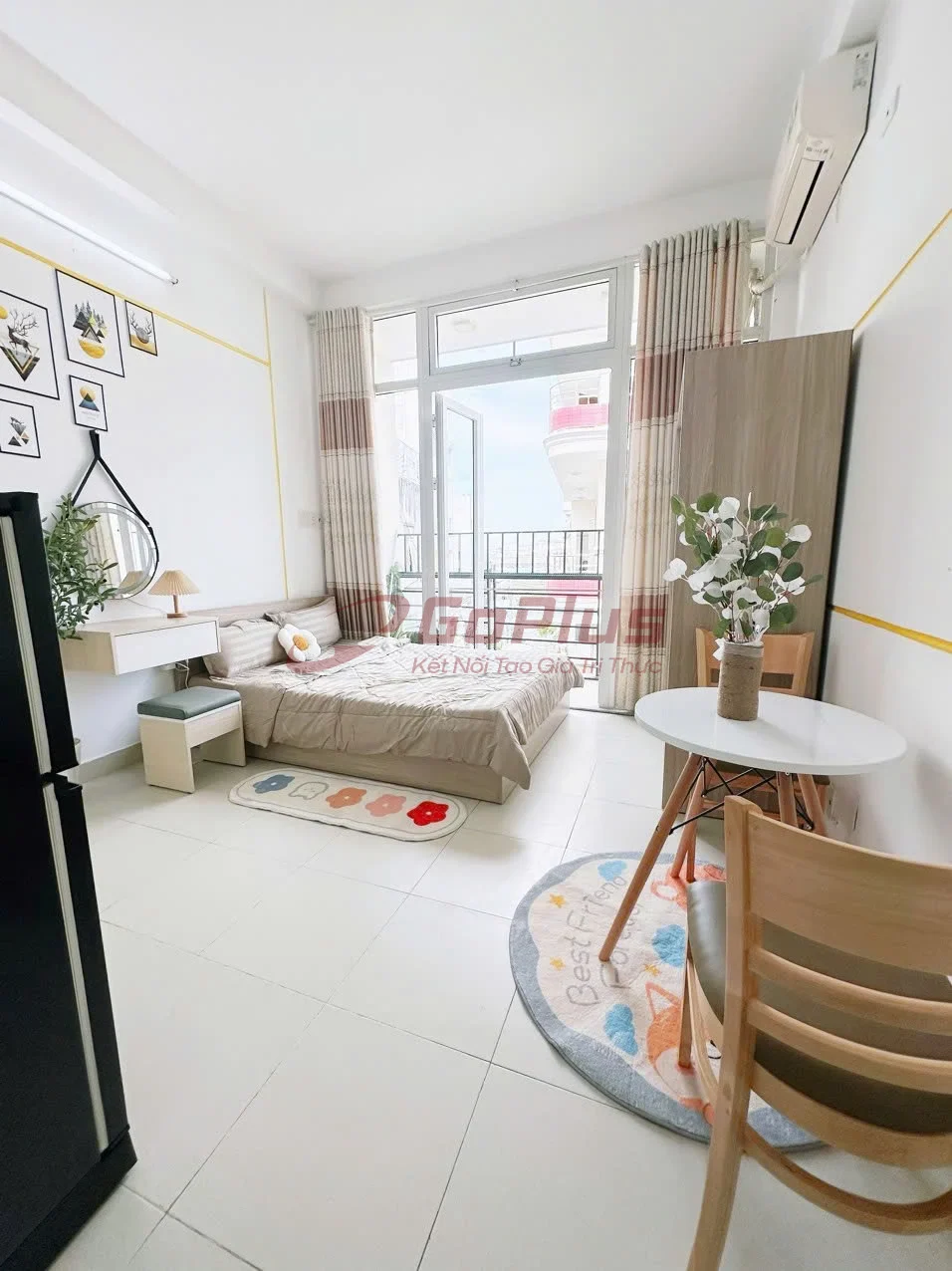 Cho thuê Studio 20m² Trần Thái Tổ, Phường Tân Sơn · 5,3 triệu/tháng — ảnh 1